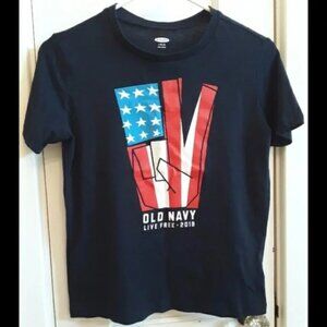 Old navy flag t shirt 2018 NWT large